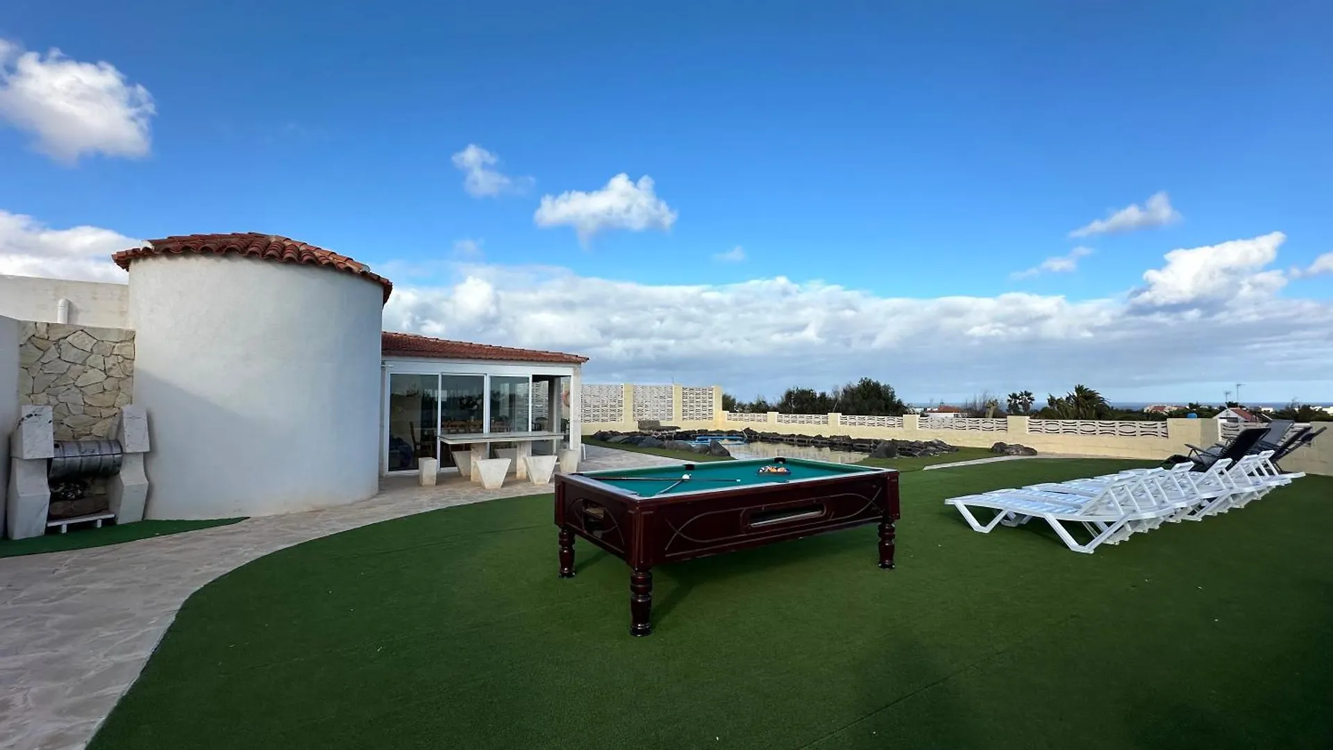 Las Rocas Villa Con Piscina Privada De Piedra, Vista Mar, Jardines, Asadero Y Wifi Parque Holandes 0*,