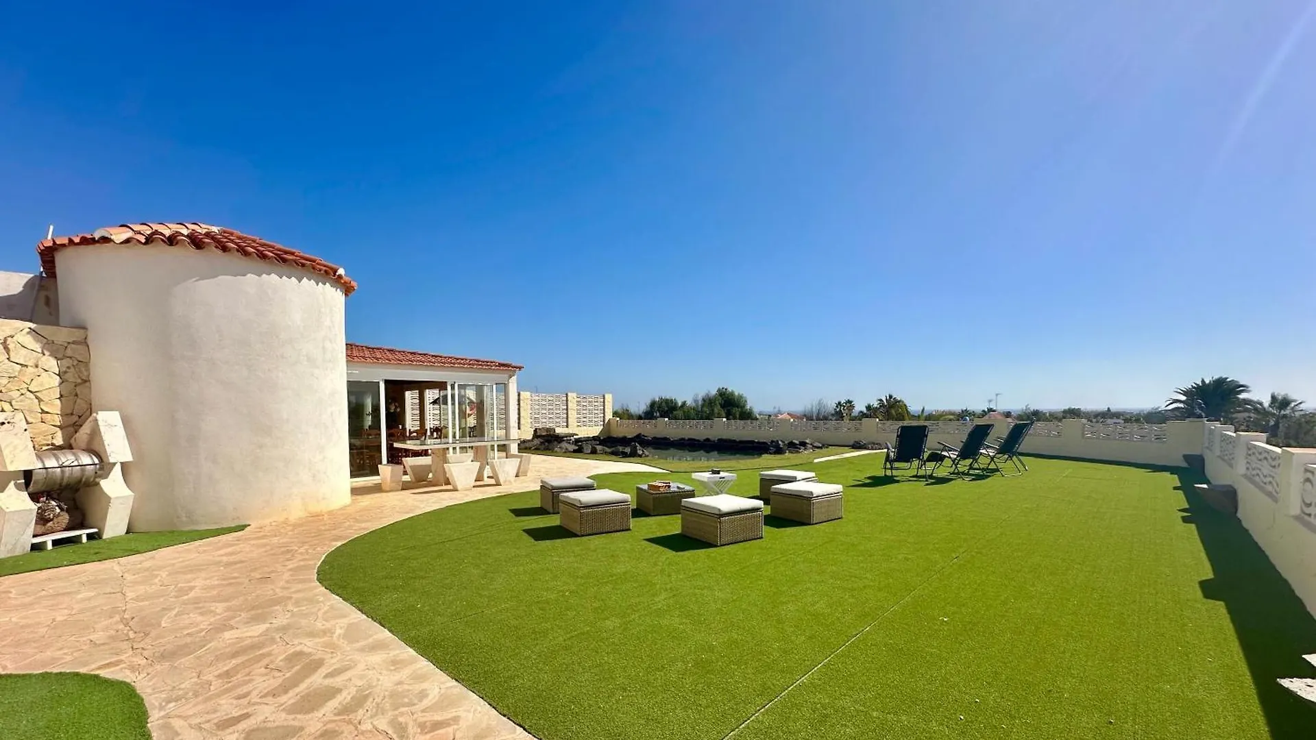 Parque Holandes Las Rocas Villa Con Piscina Privada De Piedra, Vista Mar, Jardines, Asadero Y Wifi 0*, Parque Holandes إسبانيا